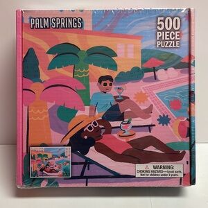 New De Bored Palm Springs 500pc puzzle